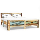 Cumpara ieftin Cadru de pat, 160 x 200 cm, lemn masiv reciclat