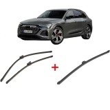 Cumpara ieftin Set 3 stergatoare AUDI Q8 E-TRON SUV (GEG) 2022, parbriz si luneta, Valeo Silencio Xtrm