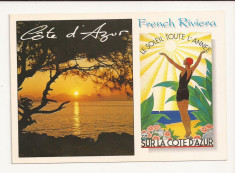 FR1 -Carte Postala - FRANTA- Cote D&amp;#039;Azur, French Riviera, necirculata foto