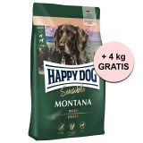 Happy Dog Supreme Sensible Montana 10 kg + 4 kg GRATUIT