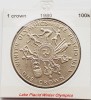 1885 Insula Man 1 crown 1980 Elizabeth II (Lake Placid Olympics) km 64, Europa