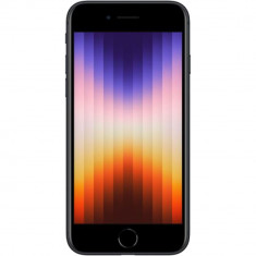 IPhone SE3 2022 Dual Sim eSim 256GB 5G Negru Midnight - Apple foto