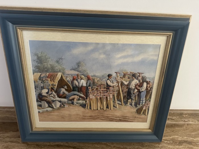 ACUARELA HANS AESCHER