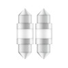 Pachet 2 blister bec LED C5W 31 mm 12V Osram 6000K