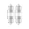Pachet 2 blister bec LED C5W 31 mm 12V Osram 6000K