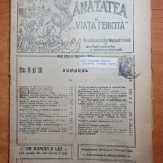 sanatatea si viata fericita 1-15 februarie 1920-revista de medicina populara