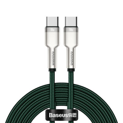 Cablu USB-C la USB-C Baseus Cafule 100W 2metri foto