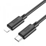 Cablu Date si Incarcare USB-C - Lightning HOCO X88, 20W, 1m, Negru, Apple