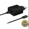 Incarcator Retea cu Cablu USB-C Samsung EP-TA845 + DW767JBE 45W 4.05A 1 x USB-C Negru GP-PTU020SOFBQ