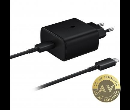 Incarcator Retea cu Cablu USB-C Samsung EP-TA845 + DW767JBE 45W 4.05A 1 x USB-C Negru GP-PTU020SOFBQ