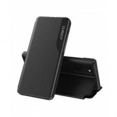 Husa Flip Cover Samsung Galaxy S21 Ultra 5G, G998 Neagra foto