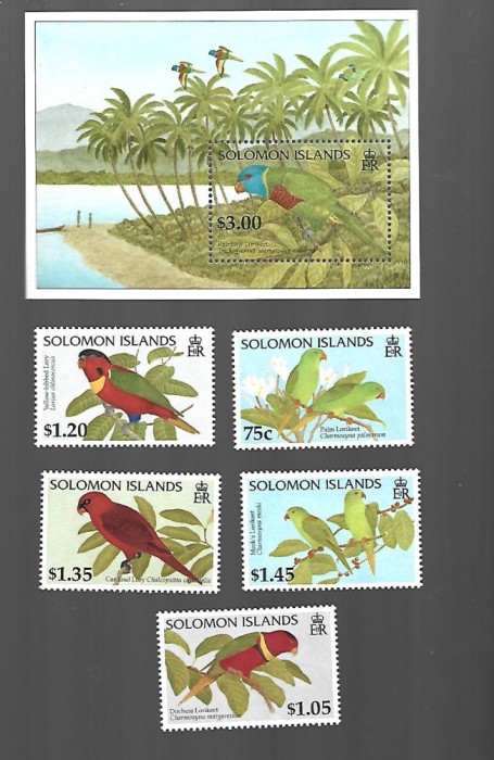 SOLOMON PASARI MNH