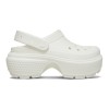 Saboti Crocs Stomp Clog Alb - Chalk, 36 - 39, 41