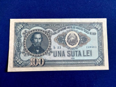 Bancnote Romania - 100 lei 1952 - seria b 23 249893 (starea care se vede) foto