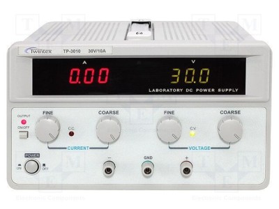 Alimentator de laborator canal unic liniar 0-30VDC 0-10A TWINTEX foto