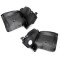 Carenaj roata Mercedes Clasa C (W203) 05.2000-03.2007; partea, dreapta; ABS + PVC; 2038810423, 2038840822