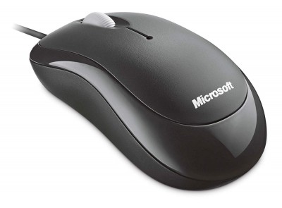 MOUSE MICROSOFT, &amp;amp;quot;Basic&amp;amp;quot;, PC sau NB, cu fir, USB, optic, 800 dpi, butoane/scroll 3/1, , negru, &amp;amp;quot;4YH-00007&amp;amp;quot; (timbru verde 0.18 lei) foto