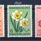 OLANDA 1953, Flora, serie neuzată, MNH