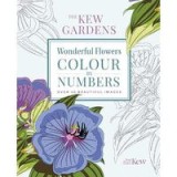 KEW GARDENS WONDERFUL FLOWERS COLOUR-BY-NUMBERS