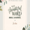 Niv, Beautiful Word Bible Journal, John, Paperback, Comfort Print