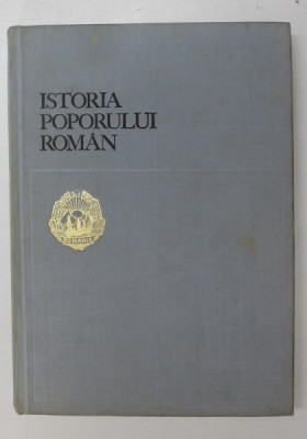 ISTORIA POPORULUI ROMAN de ANDREI OTETEA , 1970 foto