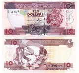 Insulele Solomon 10 Dolari 2009 P-27c UNC