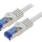 Patch Cord S/FTP Cat6a Gri 2m LSZH