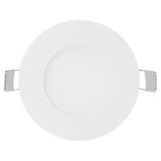 Panou led 3w rotund 4000k alb neutru foto