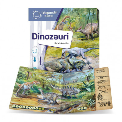 Raspundel Istetel, carte Dinozauri foto