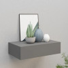 VidaXL Dulap de perete cu sertare, gri, 40x23,5x10 cm, MDF