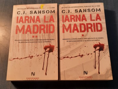 Iarna la Madrid C. J. Sansom foto