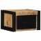 vidaXL Noptiere 2 buc 40x35x25 cm lemn masiv de mango 4015947