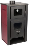 Semineu Pe Lemne Cu Cuptor, Perete Dublu Si Termometru Evotools Plus (Ecodesign) / 12Kw