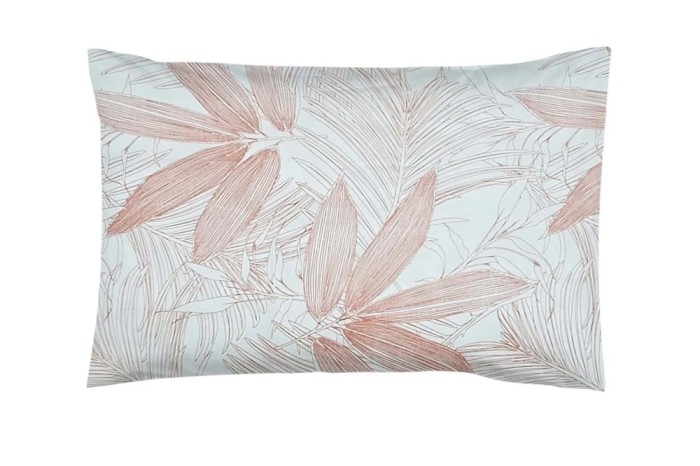 Fata de Perna 50x70, 100% bumbac standard, model frunze pastel 203