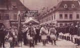 CP BV040 Brasov - Piata Sfatului in jurul anului 1910 (editata 2015), Necirculata, Printata