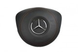 OEM AIRBAG STEERING WHEEL BLACK LEATHER MERCEDES W205 AMG