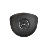 OEM AIRBAG STEERING WHEEL BLACK LEATHER MERCEDES W205 AMG