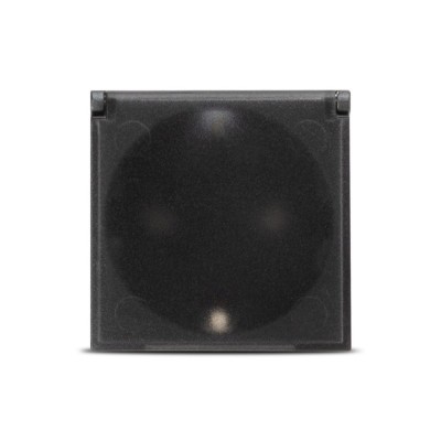 Moda Voice, priza Schuko capac copii 2M, antracit mat, Elbi foto