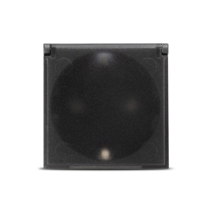 Moda Voice, priza Schuko capac copii 2M, antracit mat, Elbi