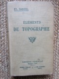 &Eacute;l&eacute;ments de topographie et trac&eacute; des voies de communication- Edmond Gabriel