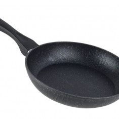Tigaie Black Sand, Heinner, 26 x 5.2 cm, aluminiu turnat, negru