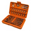 Set 100 Biti Surubelnita Gadget, 1/4 inch, Otel Crom Vanadiu, Drept, Phillips, Pozidriv, Torx, Imbus, Extensie, Suport