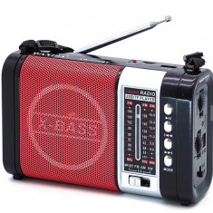 Radio portabil 3 benzi, Bluetooth, Mp3 , Lanterna, acumulator 772BT