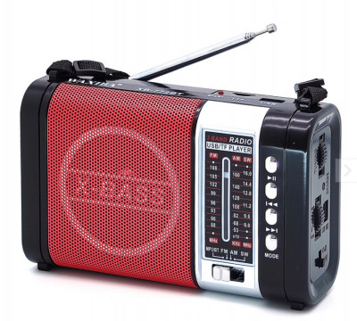 Radio portabil 3 benzi, Bluetooth, Mp3 , Lanterna, acumulator 772BT foto