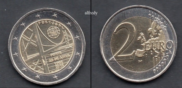 PORTUGALIA 2 euro 2016, Ponte