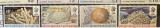 PC386 - Oceanul Indian Britanic (BIOT) 1972 Corali, serie MNH, 4v