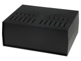 Carcasă ventilată neagră 294x217x120 mm