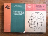 Lot 2 carti despre Acupunctura - Caba, Raibulet / R3P5S, Alta editura
