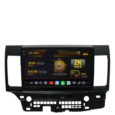 Navigatie Mitsubishi Lancer (2007-2016), Android 13, V-Octacore 4GB RAM + 64GB ROM, 10.36 Inch - AD-BGV10004+AD-BGRKIT269 foto