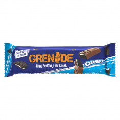 Baton proteic cu aroma de biscuiti oreo, 60g, Grenade